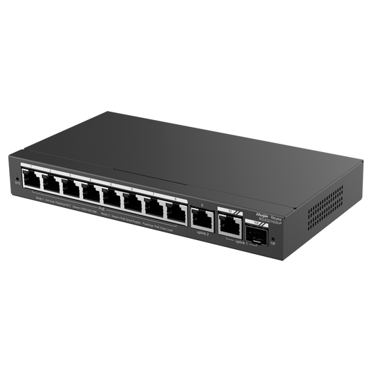 Switch PoE Reyee - 8 Portas